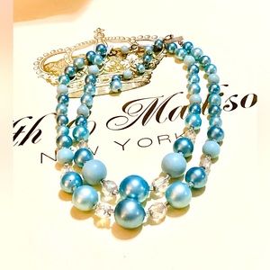 Japan stamped necklace